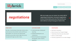 Desktop Screenshot of lillyferrick.com